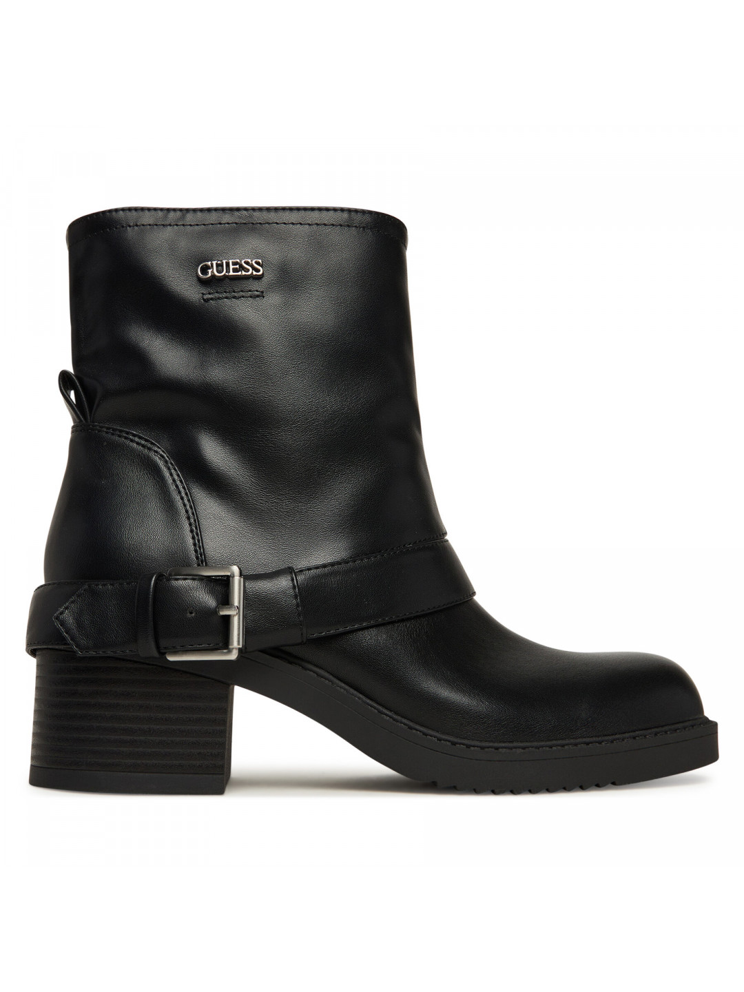 Polokozačky Guess FLFIJI ELE10 Černá